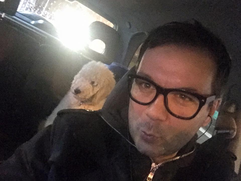 Sasha Riess and Titto the dog in a car – a journey together and the unbreakable bond between human and dog