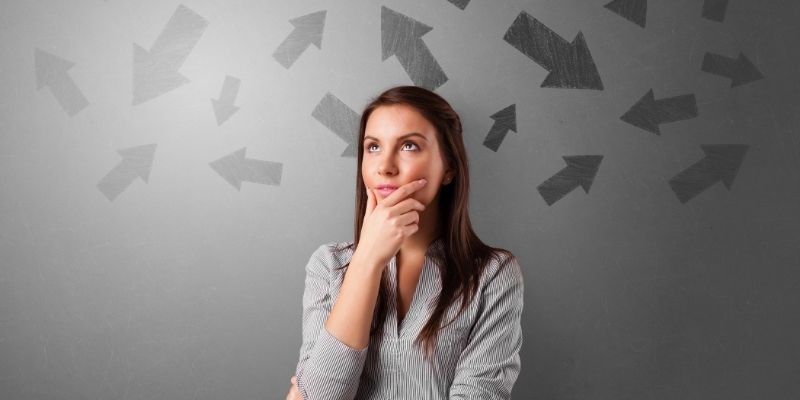 An inner conflict between an authentic life and the expectations of others, symbolizing the justifications for a sold life