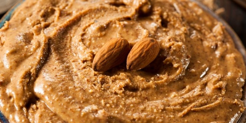 Almond butter as a healthy alternative to peanut butter due to lower mold and toxin risk