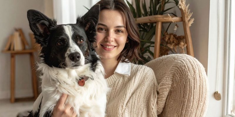Living with a dog helps us focus on the important things instead of our fears.